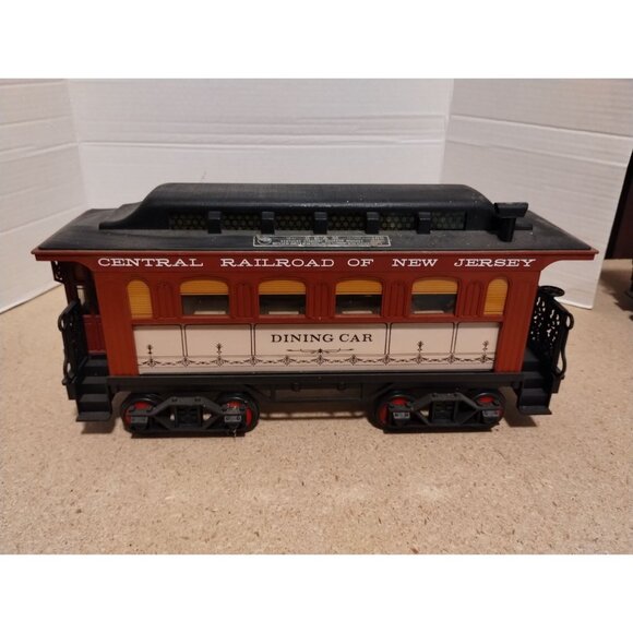 Jim Beam Central Railroad Of New Jersey Dining Car Decanter 1982 - Picture 1 of 7